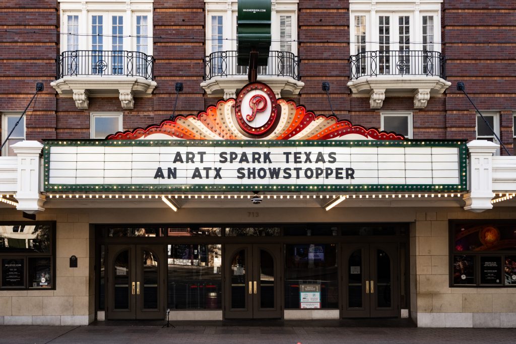 Austin's Historic Paramount Theatre highlights local nonprofits each year - in 2026, they highlight Art Spark Texas in their 30th anniversary