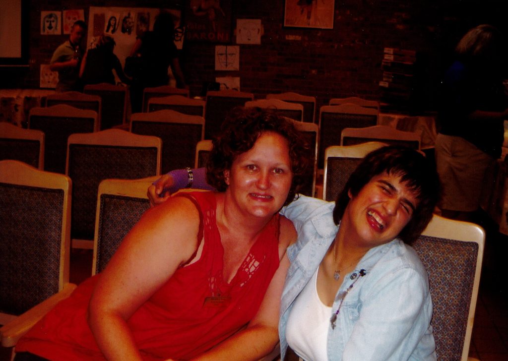 April Sullivan and Amery at Art Spark Texas