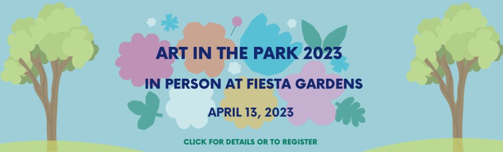 Art in the Park 2023 banner