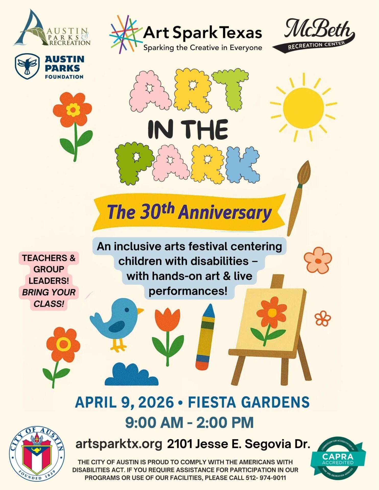 Art in the Park - the 30th Anniversary from Art Spark Texas