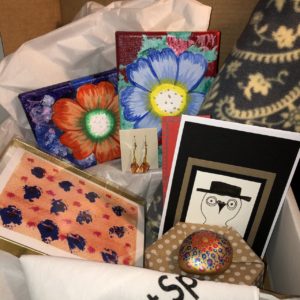 Curated art boxes sample