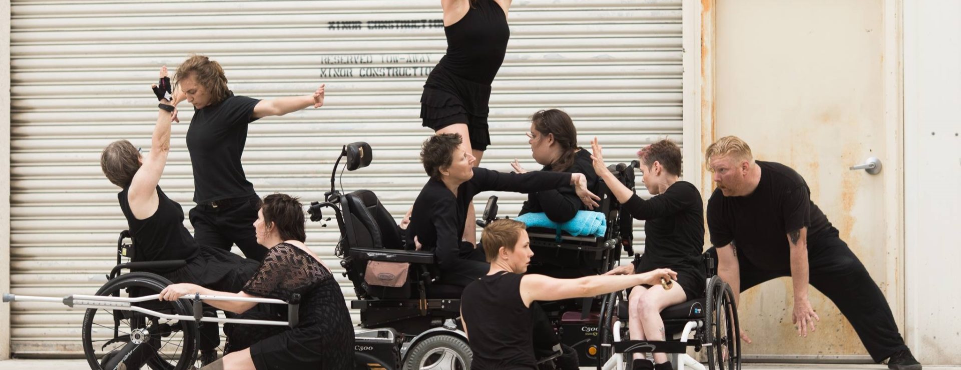 bodyshift dancers posing on the street