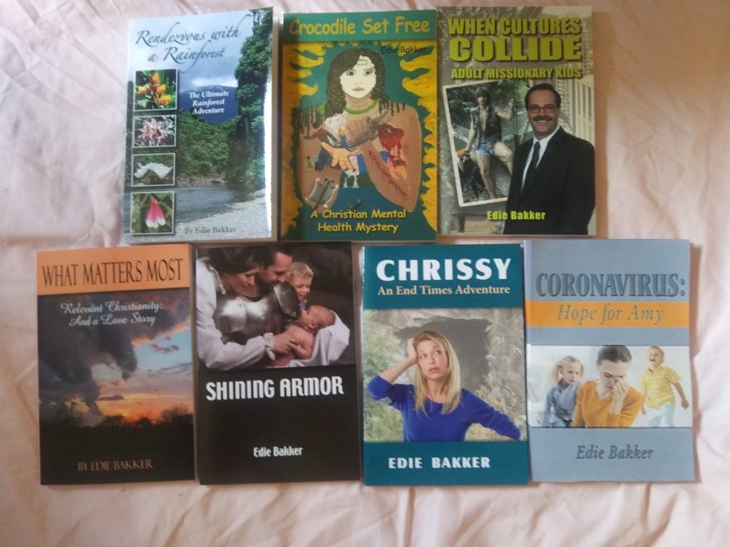 Edie has written and published many books