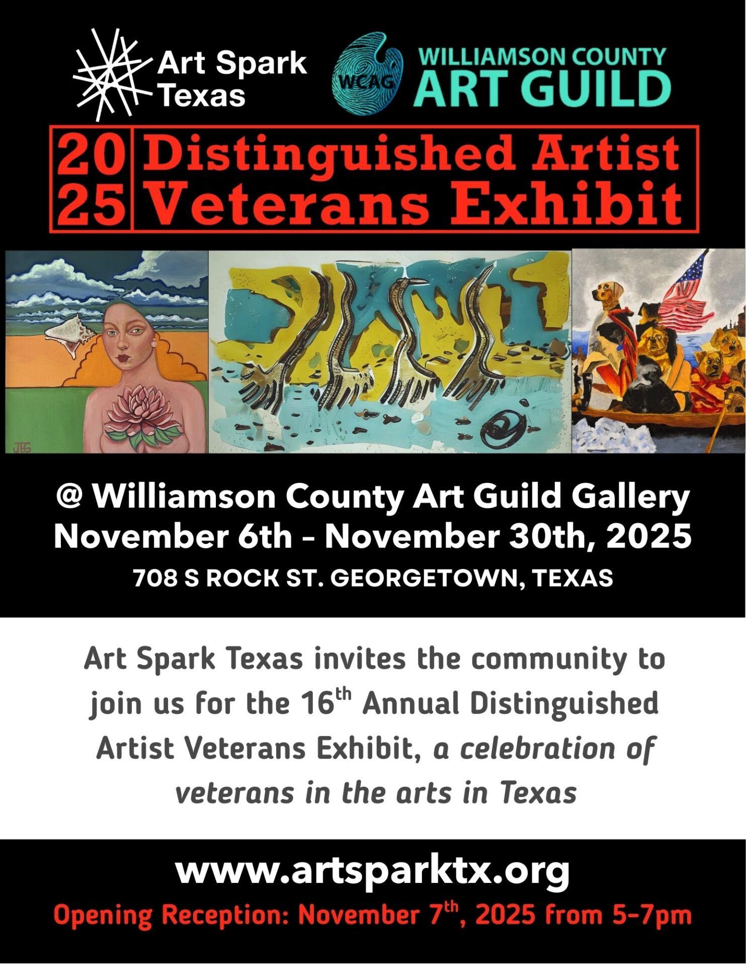 2025 Distinguished Artist Veterans Exhibit