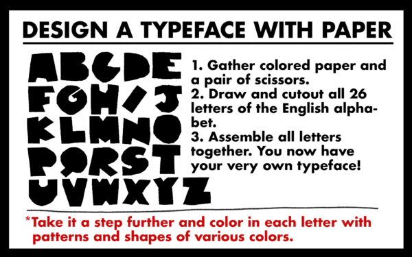 Design A Typeface