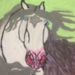 Horse Painting by Sara Davis