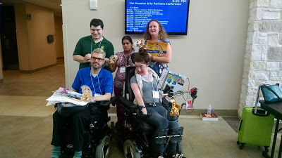 Grant, Alisha, April, Wes, and Megan