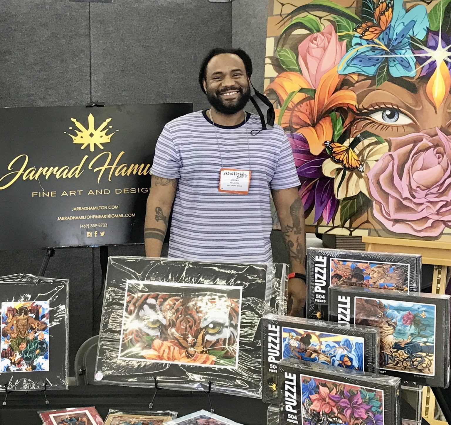 November Artist of the Month Jarrad Hamilton Art Spark Texas