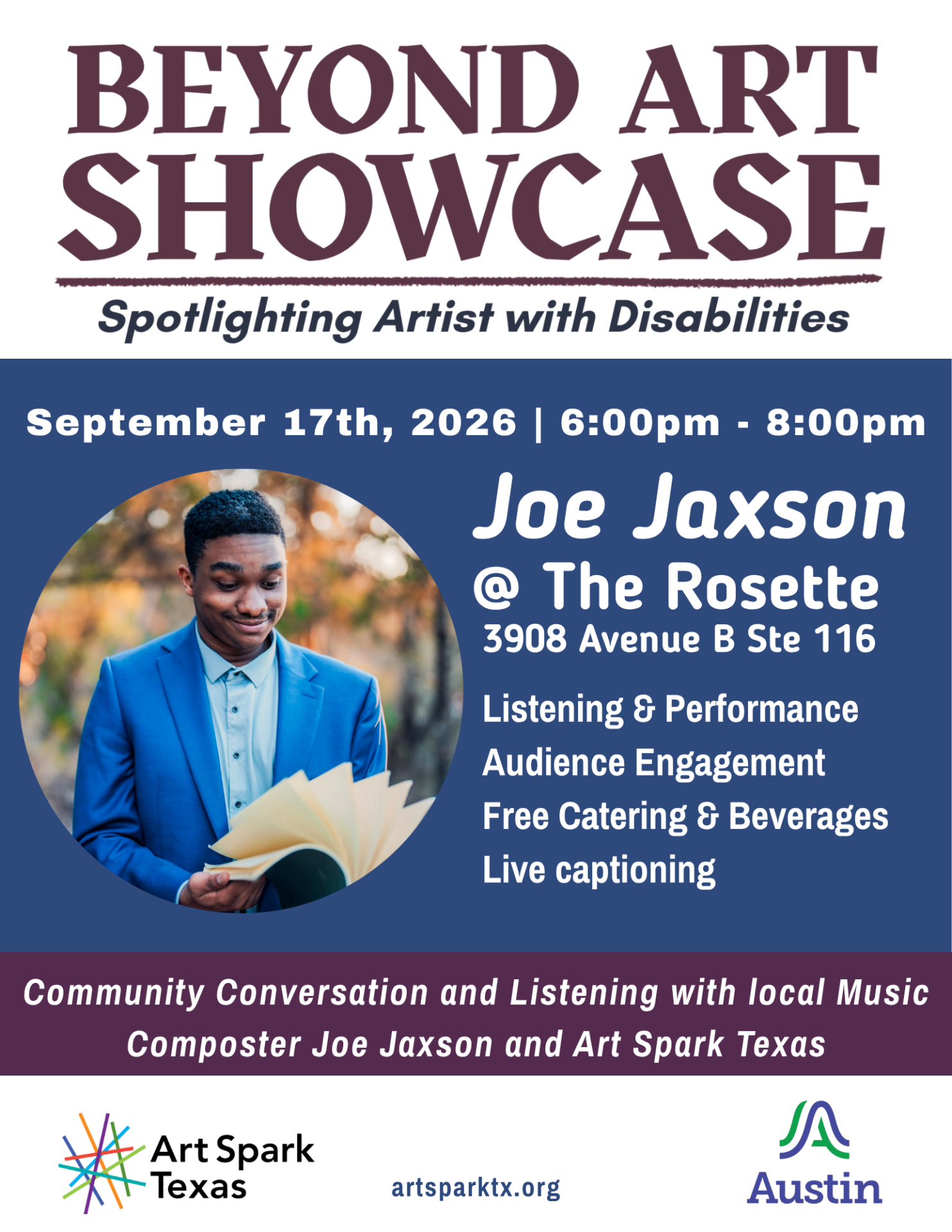 Beyond Art Showcase with Joe Jaxson at The Rosette