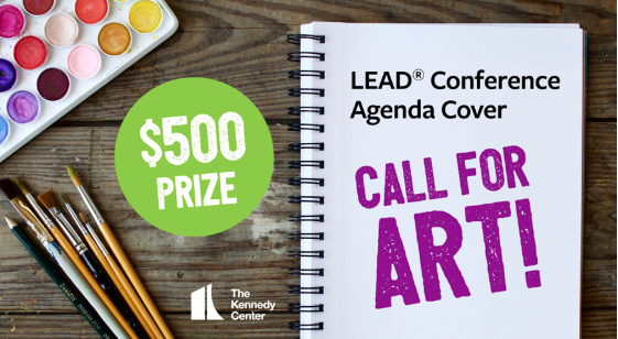 LEAD conference agenda book cover call for art