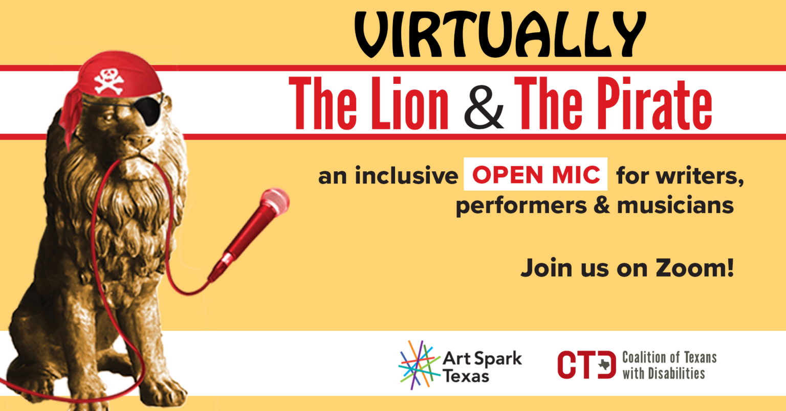 The Lion & Pirate - Virtual Writing Group - Art Spark Texas