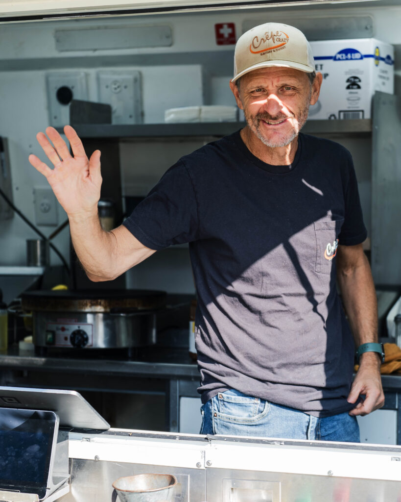 Crepe Crazy at Beyond Art Market in Austin, Texas