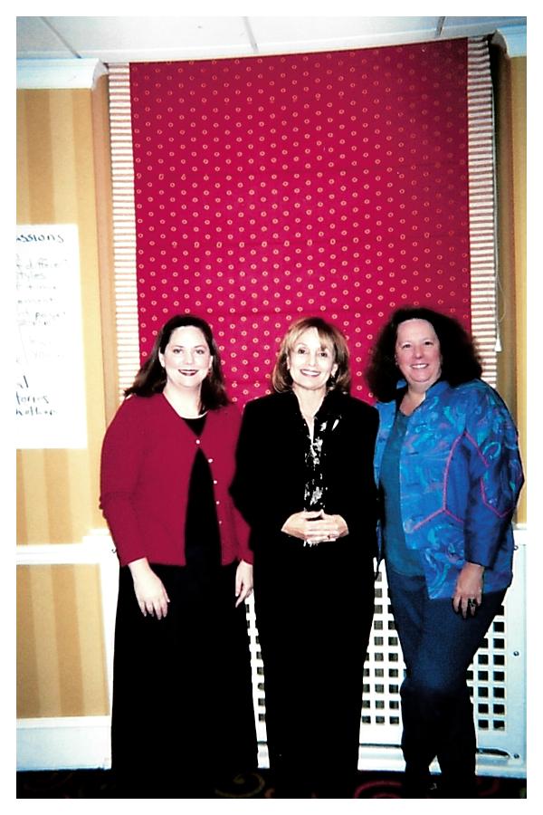 Emily Cicchini, Celia Hughes, and and Lupe in 2004-2005 in El Paso