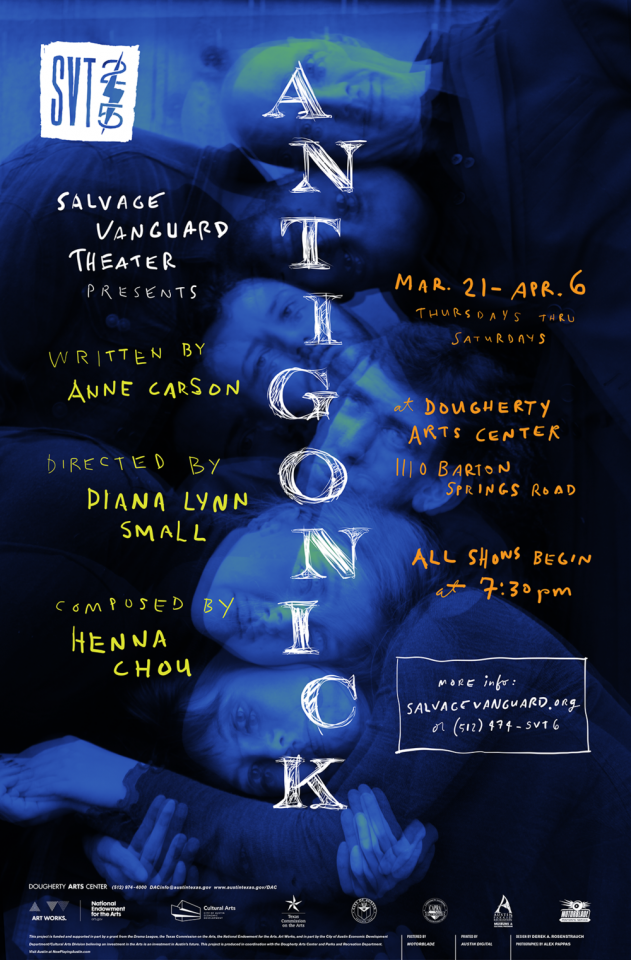 Antigonick show flyer