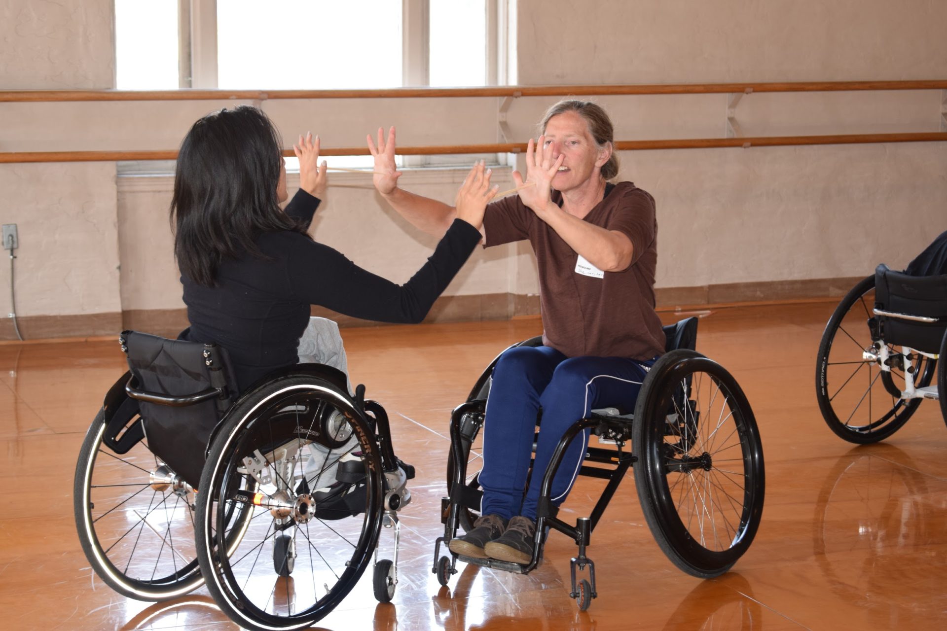 Axis Dance Company Teacher Training in Physically Integrated Dance