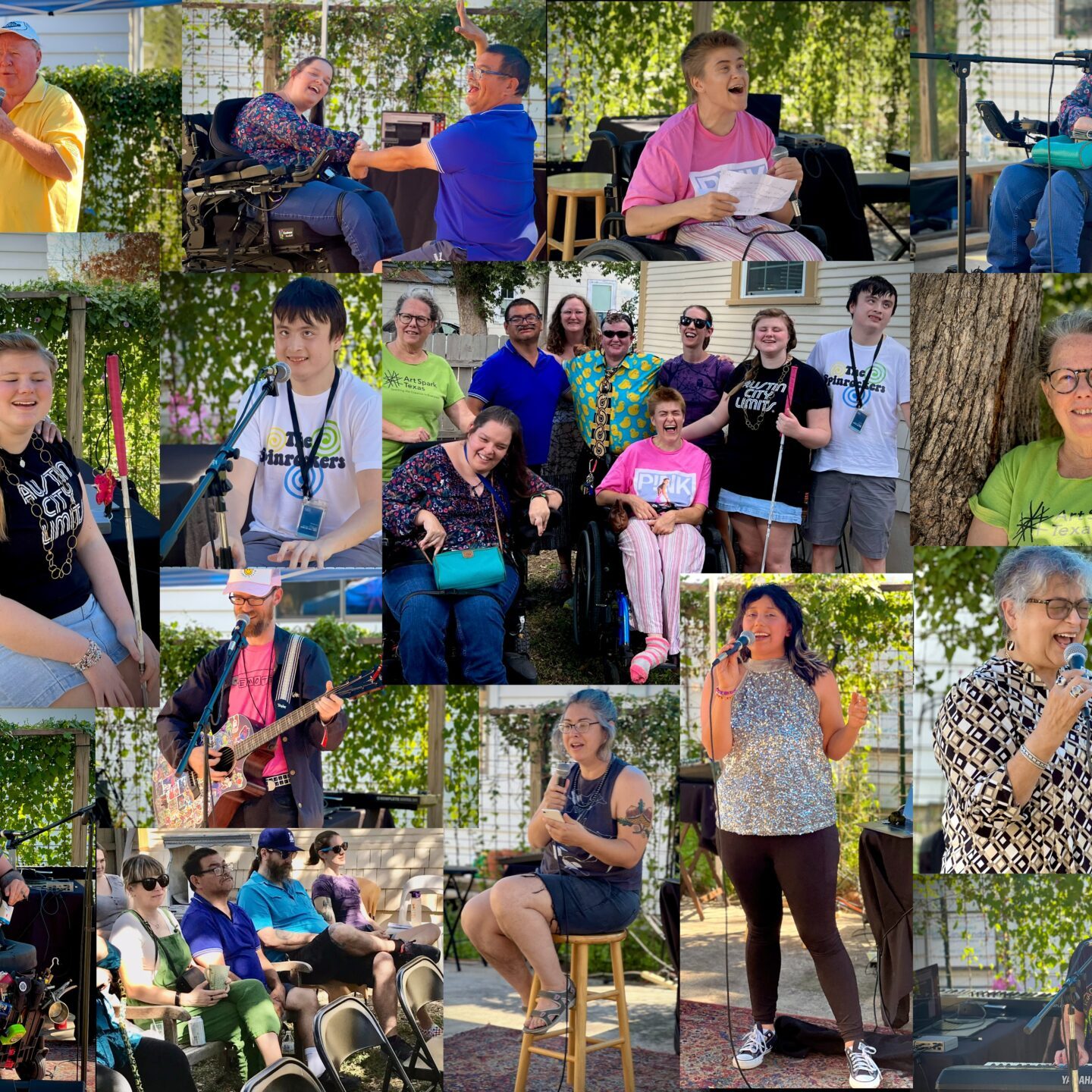 The Lion and Pirate Virtual Accessible Open Mic from Art Spark Texas and the Coalition of Texans with Disabilities