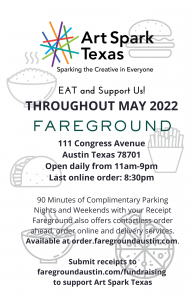 Fareground Flyer with text. Infromation can be found in the paragraph above. 