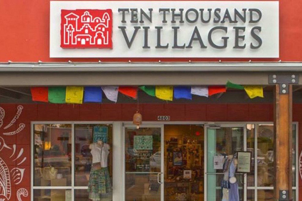 Ten Thousand Villages storefront in Austin